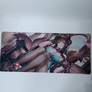 Amagi Azur Lane Neko Desk Mat Anime Mousepad Gaming Playmat 35in x 16in